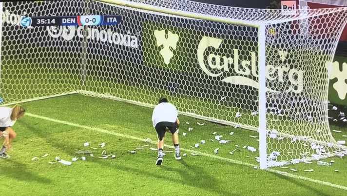 Dollari in campo contro Donnarumma ai campionati Europei Under 21