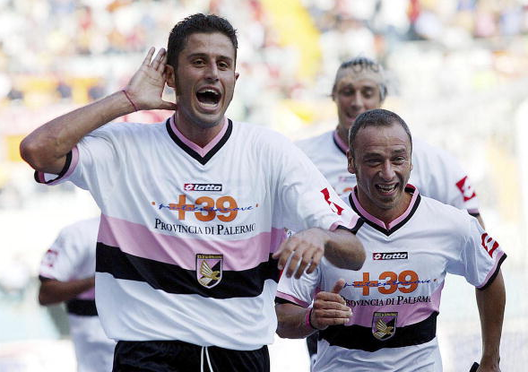 Fabio Grosso ai tempi del Palermo Fabio Grosso ai tempi del Palermo