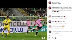 Palermo-Modena, Tutino su Instagram: “Grandissima serata, rimonta e 3 punti. Vido…”