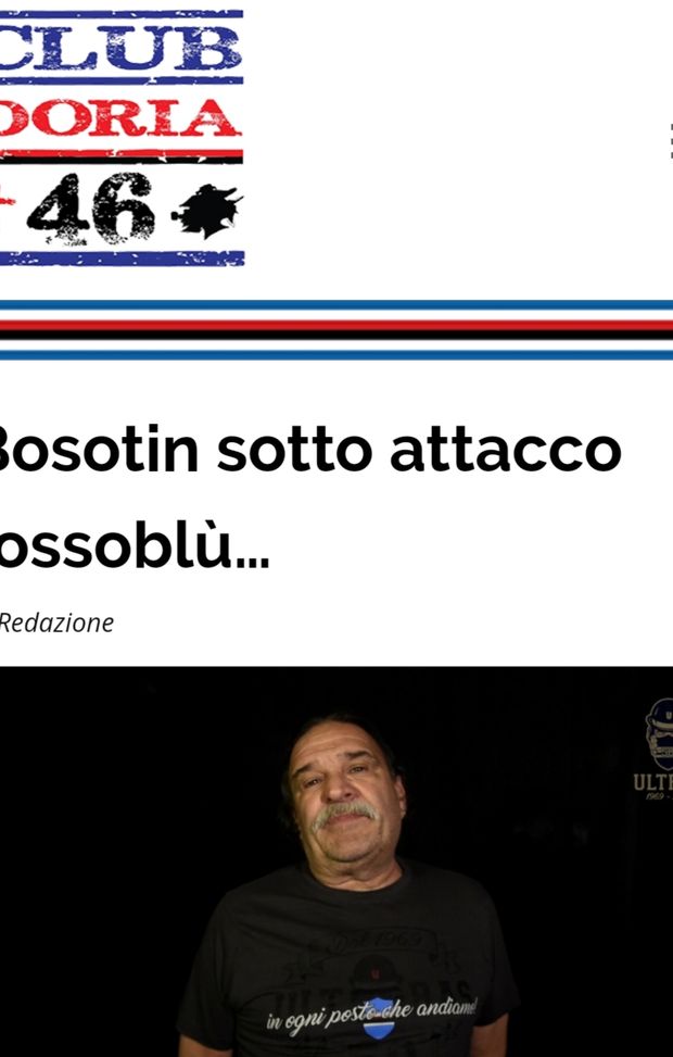 Il derby dello scoglio a Genova... Il derby dello scoglio a Genova...