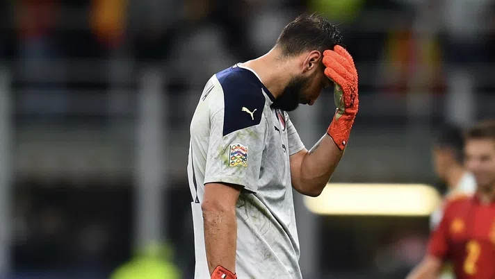 Gianluigi Donnarumma Italia-Spagna 1-2 Nations League