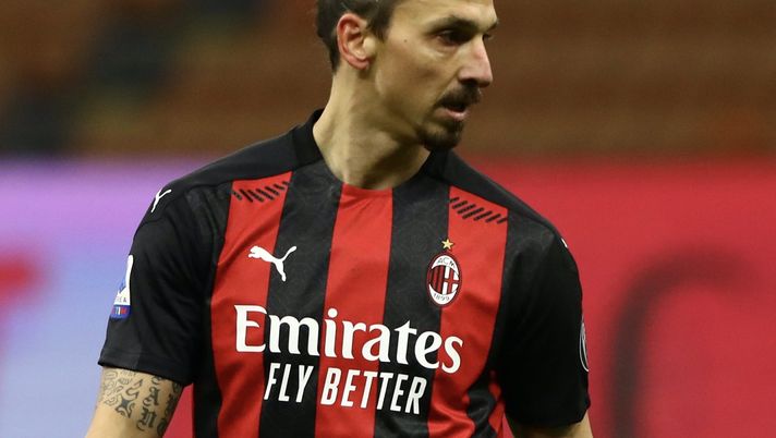 Zlatan Ibrahimovic (attaccante AC Milan), qui durante Milan-Torino 2-0 (Serie A 2020-2021) | AC Milan News (Getty Images) 
