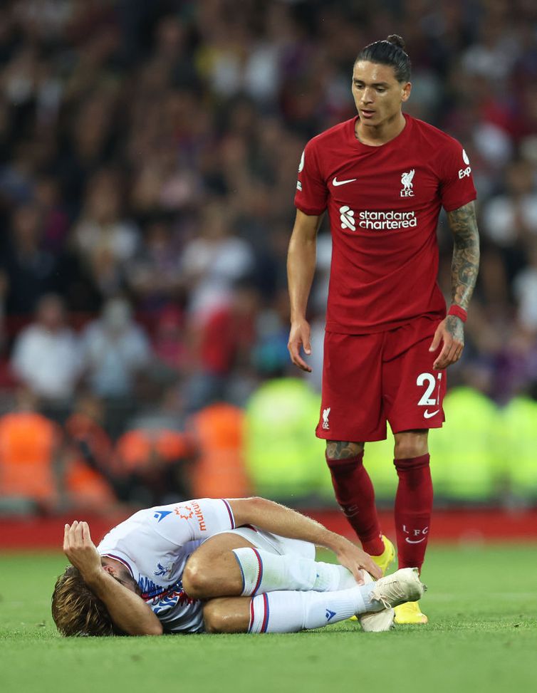 (Photo by Clive Brunskill/Getty Images) Joachim Andersen minacciato di morte dai tifosi del Liverpool- immagine 2