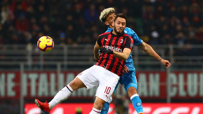 Calhanoglu in azione (GETTY Images) 