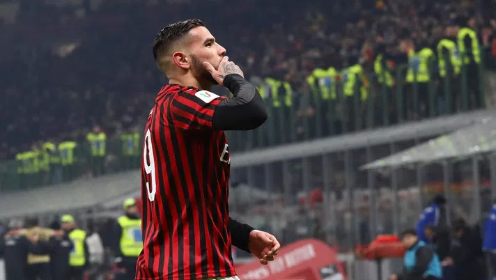 Theo Hernández, terzino sinistro del Milan (credits: GETTY Images)