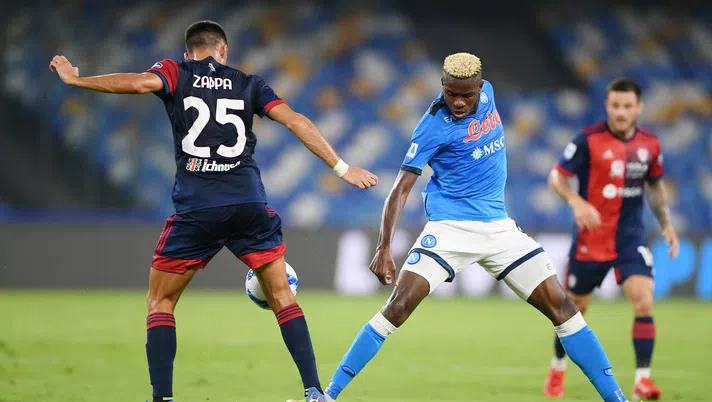 Victor Osimhen (Photo by Francesco Pecoraro/Getty Images)