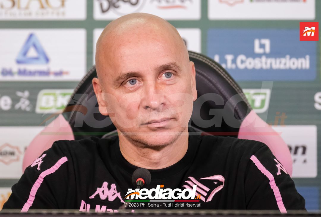 FOTO PALERMO, verso la Reggina: Mister Corini in conferenza stampa (Gallery) - immagine 22