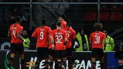 Il derby bretone senza Rugani: Rennes sprecone, raggiunto dal Lorient nel finale