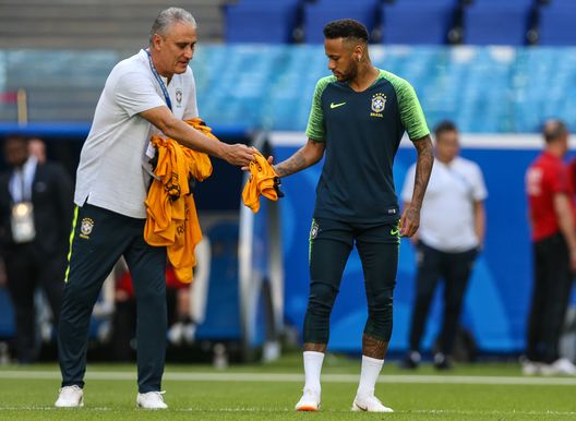 Tite Neymar (getty images) Tite Neymar (getty images)