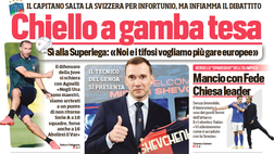 Prima Pagina, Corriere dello Sport: “Chiello a gamba tesa. Sì alla Superlega”