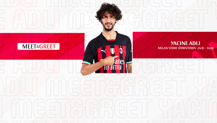 Milan Adli incontra tifosi Store AC Milan