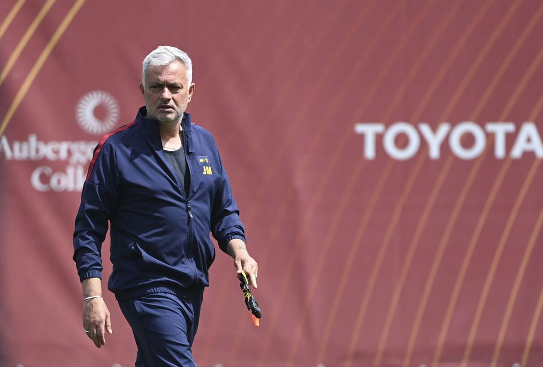 Roma, l’allenamento di rifinitura alla vigilia della Salernitana – FOTO GALLERY- immagine 1