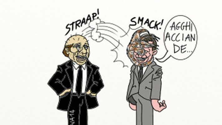 VIGNETTA PM – LA JUVE, ALLEGRI E CONTE: AGGHIACCIANDE.. 