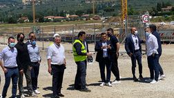 VIDEO VN – Gattuso al Viola Park: visita alla futura casa della Fiorentina