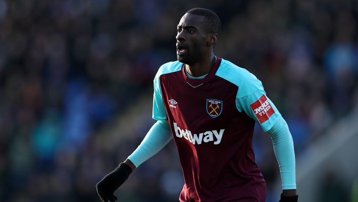 SHREWSBURY, ENGLAND - JANUARY 07: Pedro Obiang of West Ham United during the Emirates FA Cup Third Round match between Shrewsbury Town and West Ham United at New Meadow on January 7, 2018 in Shrewsbury, England. (Photo by Catherine Ivill/Getty Images) SHREWSBURY, ENGLAND - JANUARY 07: Pedro Obiang of West Ham United during the Emirates FA Cup Third Round match between Shrewsbury Town and West Ham United at New Meadow on January 7, 2018 in Shrewsbury, England. (Photo by Catherine Ivill/Getty Images)