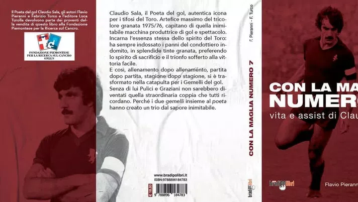 &#8220;Con la maglia numero 7&#8221;, il libro sulla carriera di Claudio Sala