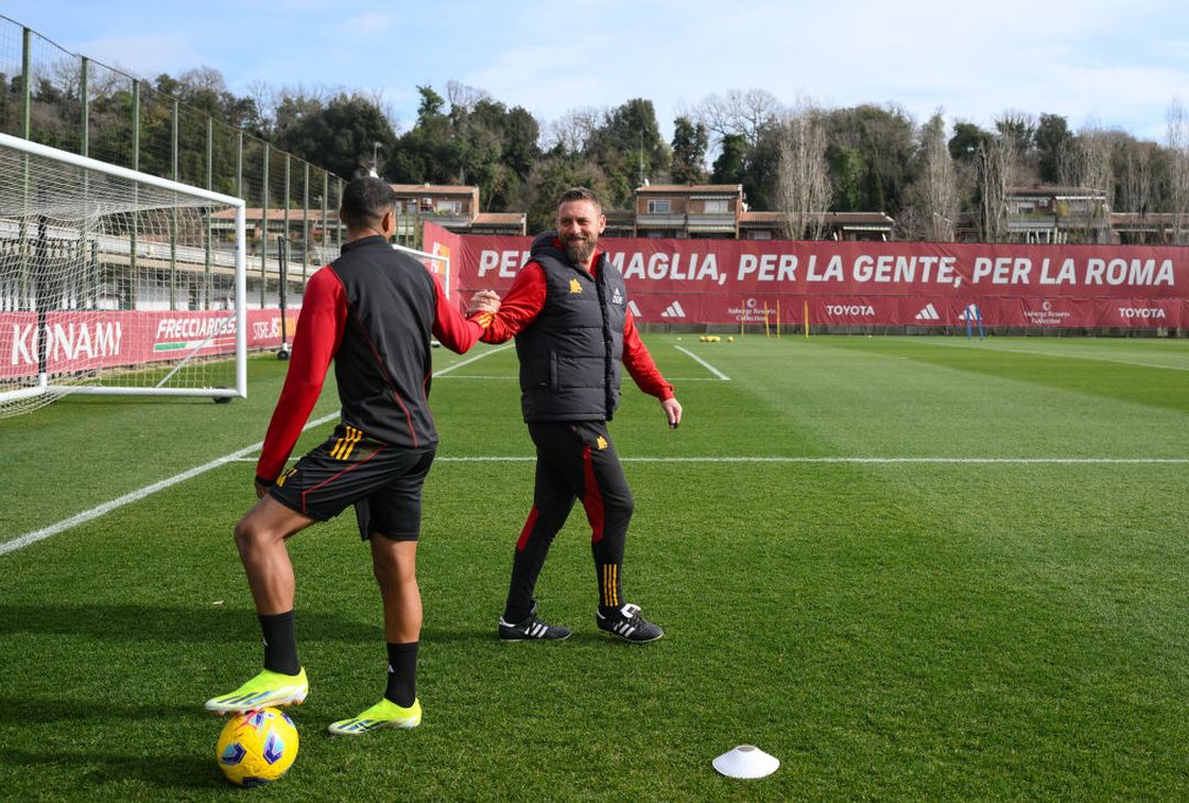 Verso Roma-Inter: la ripresa degli allenamenti. Presente Smalling – FOTO GALLERY - immagine 5