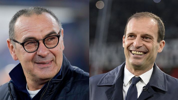 Allegri e Sarri (Getty Images) 
