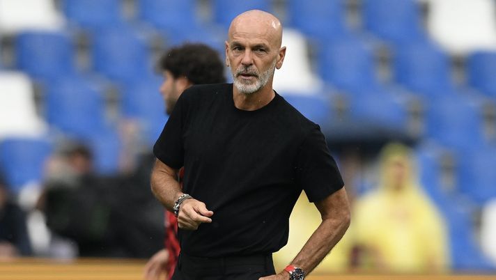 Stefano Pioli AC Milan Sassuolo-Milan 0-0 Serie A 2022-2023