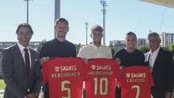Benfica, tris di acquisti del ds Rui Costa: arrivano Vertonghen, Everton Soares e Luca Waldschmidt