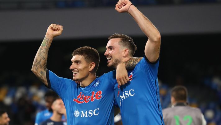 Giovanni Di Lorenzo e Fabian Ruiz (Photo by Maurizio Lagana/Getty Images) 