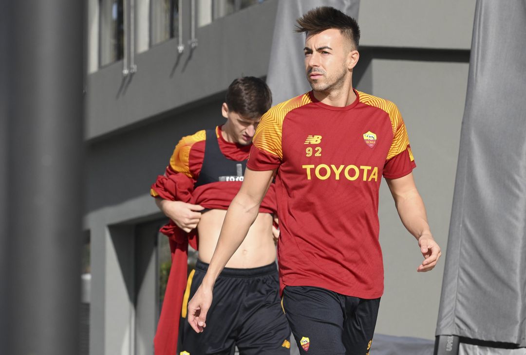Roma, l’allenamento a Trigoria in vista del match con il Bologna – FOTO GALLERY - immagine 8