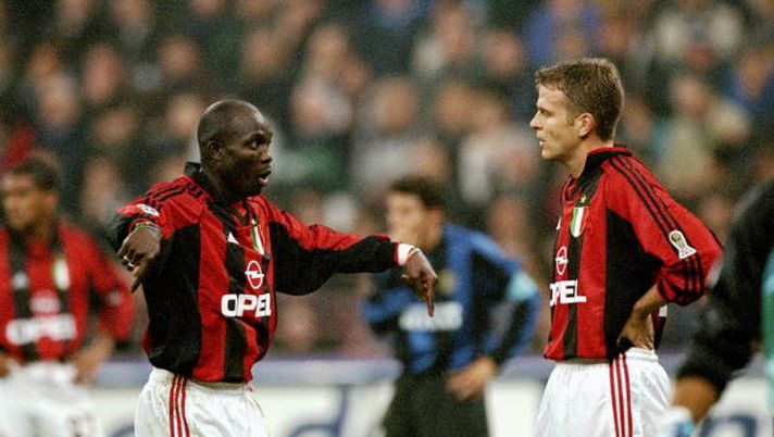 Weah e Bierhoff, Milan, Getty Images