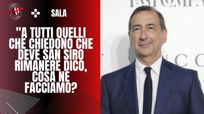 Beppe Sala, sindaco di Milano, ha parlato del nuovo progetto di Milan e Inter per il Nuovo Stadio, che prevede la totale demolizione di San Siro | News (foto: Getty Images) Nuovo Stadio San Siro Sala