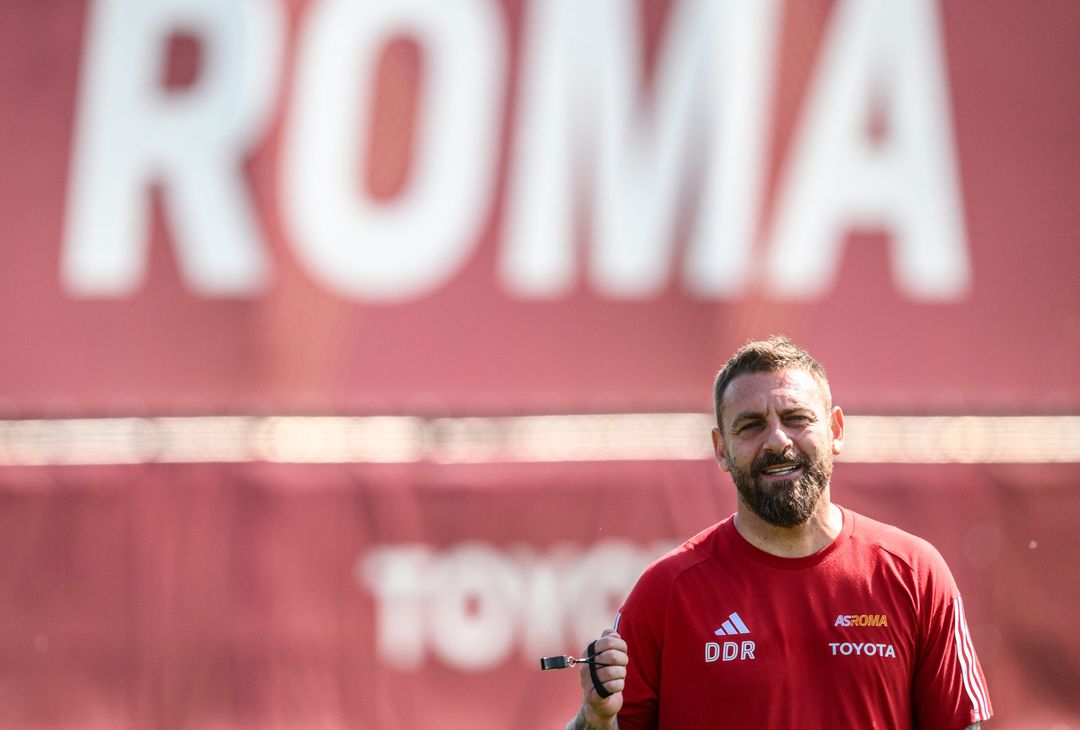 Trigoria, l’allenamento senza i nazionali: Abraham ancora in gruppo – FOTOGALLERY - immagine 20