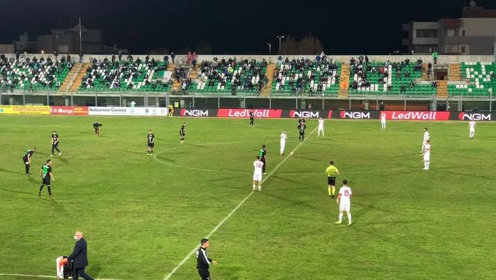 L'inizio del 2' tempo sul profilo Instagram del Monopoli L'inizio del 2' tempo sul profilo Instagram del Monopoli