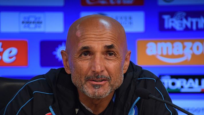 NAPLES, ITALY - SEPTEMBER 17: Luciano Spalletti speaks at a press conference on September 17, 2022 in Naples, Italy. (Photo by SSC NAPOLI/SSC NAPOLI via Getty Images) spalletti