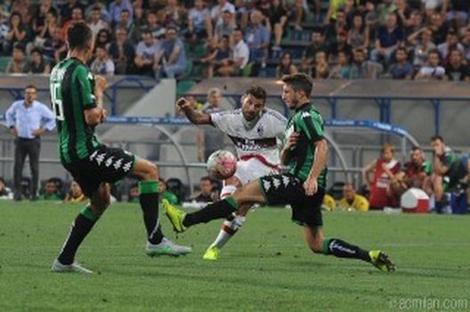 Nocerino in azione, fonte foto acmilan.com Nocerino in azione, fonte foto acmilan.com