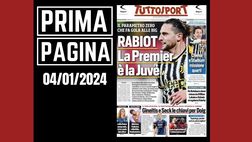 Prima pagina Tuttosport: “Rabiot, la Premier è la Juve”