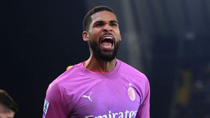 UDINE, ITALY - JANUARY 20: Ruben Loftus-Cheek of AC Milan celebrates scoring his team's first goal during the Serie A TIM match between Udinese Calcio and AC Milan at Dacia Arena on January 20, 2024 in Udine, Italy. (Photo by Alessandro Sabattini/Getty Images) Voti fantacalcio: Leao come Theo, bocciato Pulisic! Loftus-Cheek come Samardzic - immagine 1
