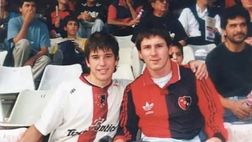 La fuitina di Messi nel 2005: eccolo con la maglia del Newell’s Old Boys…