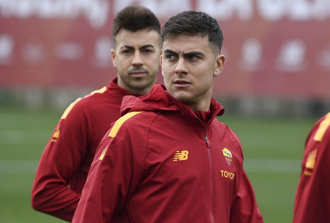 Roma, allenamento sotto la pioggia: Abraham in campo senza maschera – FOTO GALLERY - immagine 4