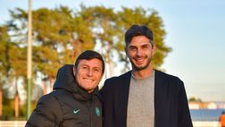 FCIN1908 – Inter, Ranocchia al Meazza: saluto e maglia per lui prima del match