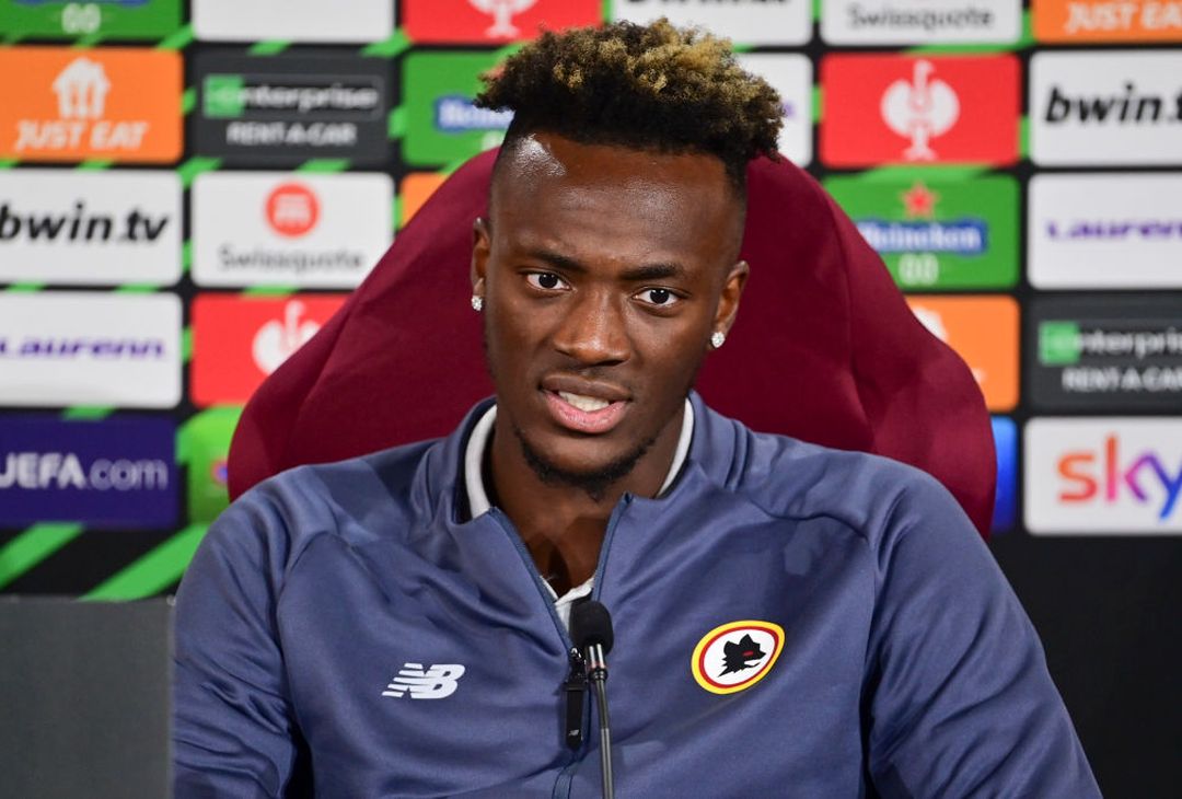 La conferenza stampa di Mourinho e Abraham –  FOTO GALLERY - immagine 12