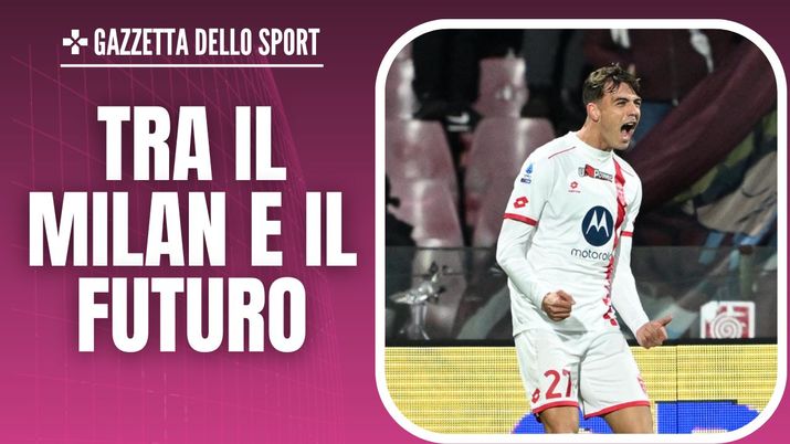 Daniel Maldini (attaccante Monza) è in prestito ai biancorossi dal Milan | Calciomercato AC Milan News (Getty Images) Daniel Maldini Monza Calciomercato AC Milan