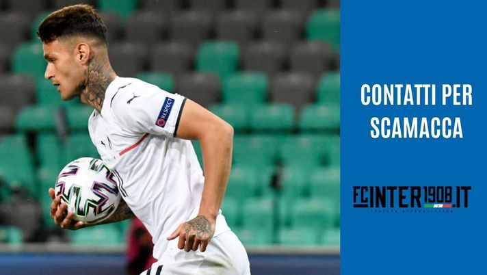 Sky &#8211; Inter, Lukaku via: Zapata e l&#8217;idea Scamacca. &#8220;Proposto al Sassuolo questo scambio&#8221; 