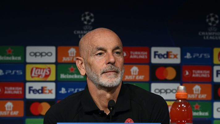 Stefano Pioli AC Milan conferenza stampa Champions League