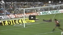 VIDEO Genoa – Udinese 0-5, la prima storica di Zico