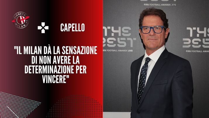 Intervista Capello AC Milan