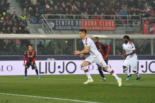 Bologna-Milan rigore (GettyImages) Bologna-Milan rigore (GettyImages)
