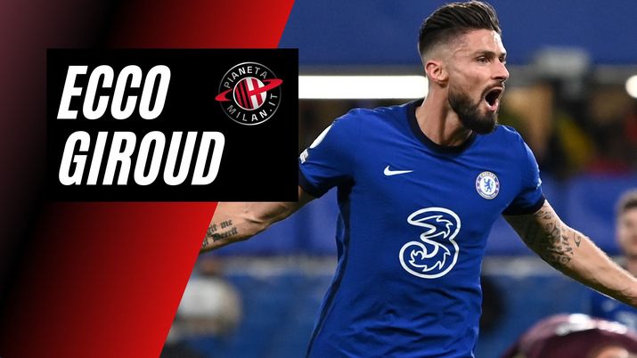 Olivier Giroud (attaccante Chelsea), obiettivo di calciomercato del Milan | AC Milan News (Getty Images) 