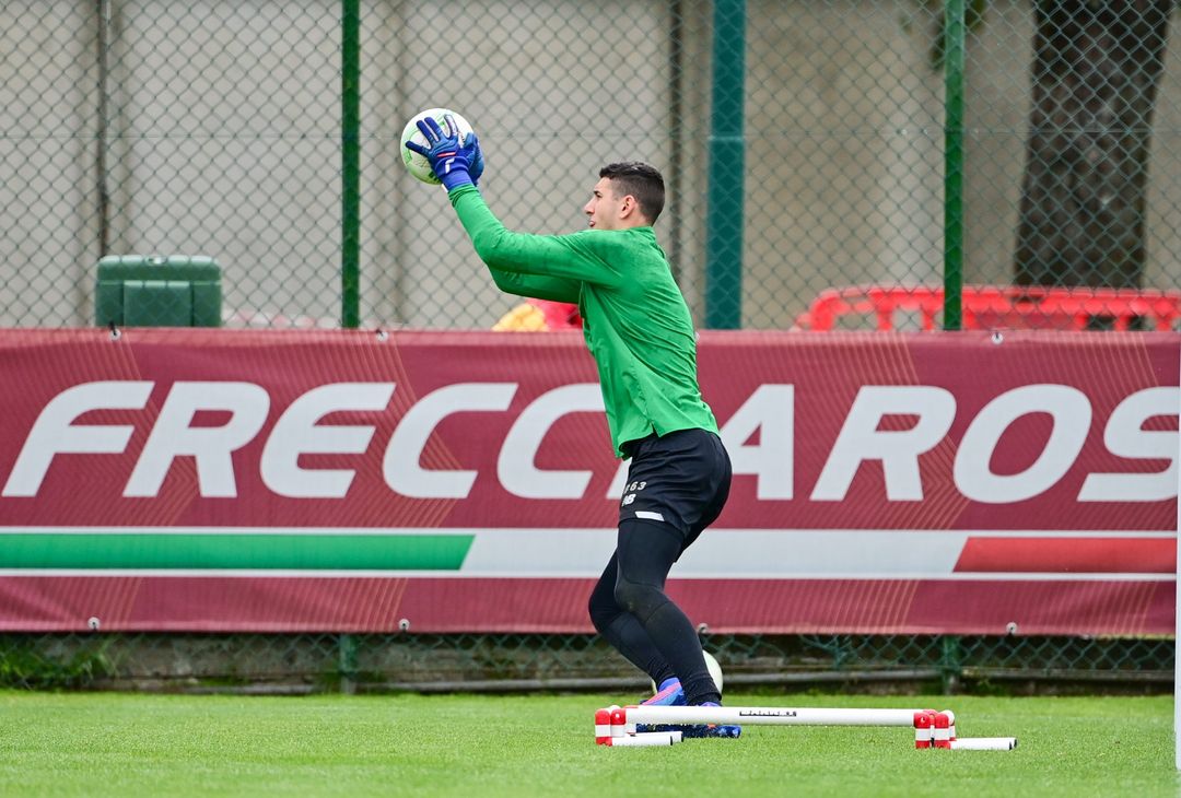 Roma, ripresa degli allenamenti per preparare la gara con il Bodo – FOTO GALLERY - immagine 10