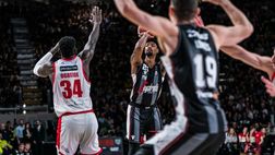 Basket LBA – La Virtus cade in casa contro Pistoia