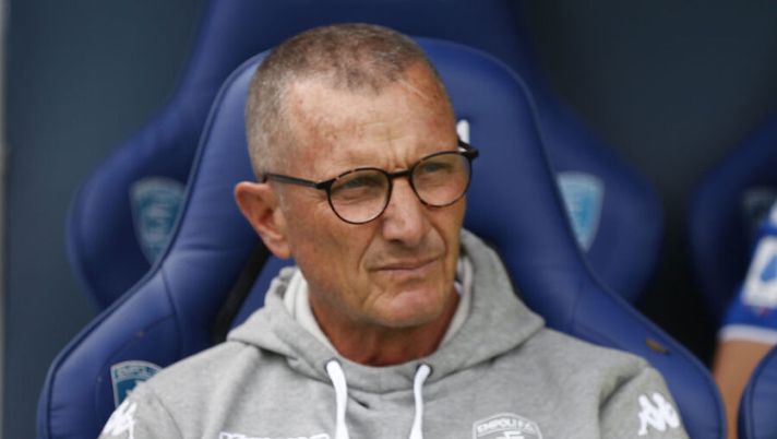 EMPOLI, ITALY - SEPTEMBER 19: Aurelio Andreazzoli manager of Empoli FC looks on during the Serie A match between Empoli FC and UC Sampdoria at Stadio Carlo Castellani on September 19, 2021 in Empoli, Italy. (Photo by Gabriele Maltinti/Getty Images) Andreazzoli: “La coppa può rilanciare Mancuso”. Intervento riuscito per Haas - immagine 1