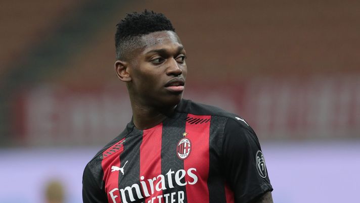 Rafael Leao (attaccante AC Milan) durante Milan-Verona 2-2 (Serie A 2020-2021) | AC Milan News (Getty Images) 