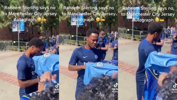 Sterling sfugge al “tranello” del tifoso: niente firma sulla maglia del City…- immagine 3